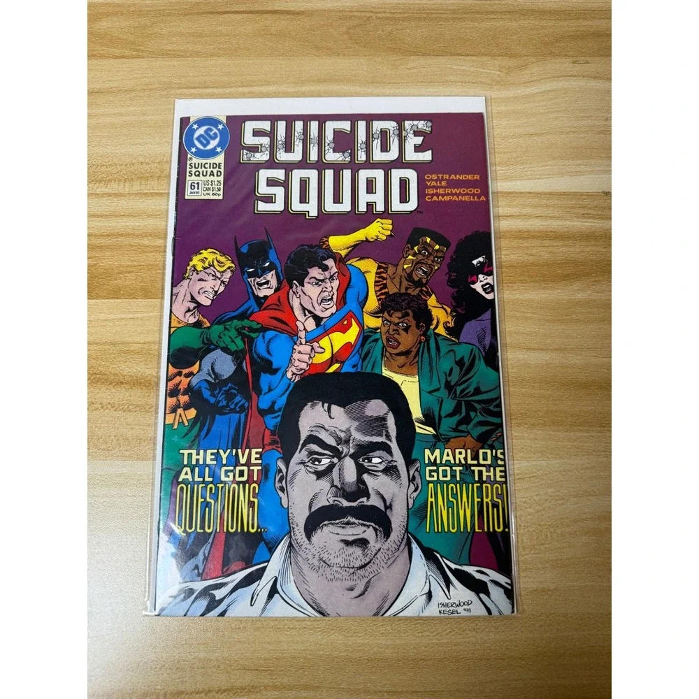 DC Comics Suicide‎ Squad #61 Comic Book 1991 Ostrander Yale Isherwood Key Issue